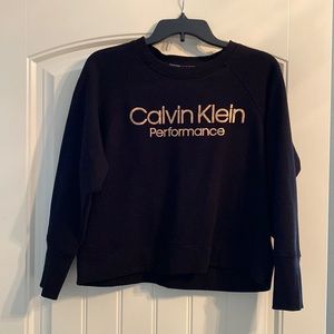 Black and Golf Calvin Klein Sweatshirt